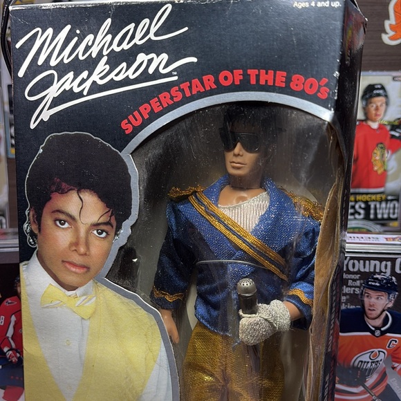 Michael Jackson superstar of the 80s Grammy awards fully poseable doll vintage - Picture 3 of 3